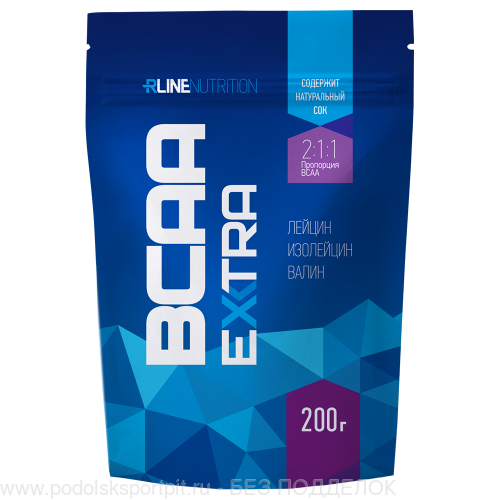 R-Line BCAA Extra, пакет, 200 gr